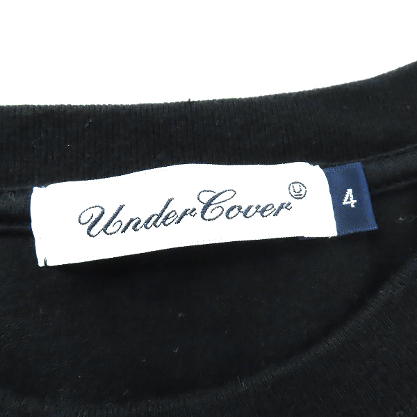 実際に弊社で買取させて頂いたUNDERCOVER/アンダーカバー 23SS Game Over Tee Black UC1C3811/4の画像 2枚目