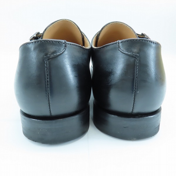実際に弊社で買取させて頂いたCROCKETT&JONES/クロケットジョーンズ ダブル モンクストラップ シューズ ブラック 25170/7の画像 1枚目