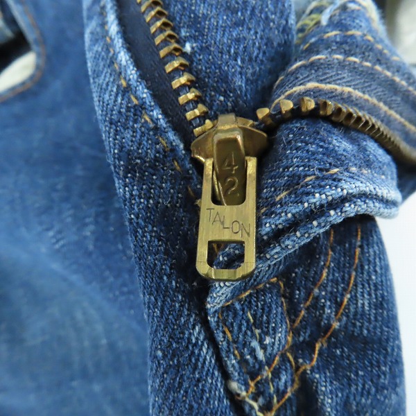 実際に弊社で買取させて頂いたLEVI'S/リーバイス ボタン裏刻印8 ビッグE 505-0217 TALONジッパーフライ デニムパンツ/W36L34の画像 6枚目
