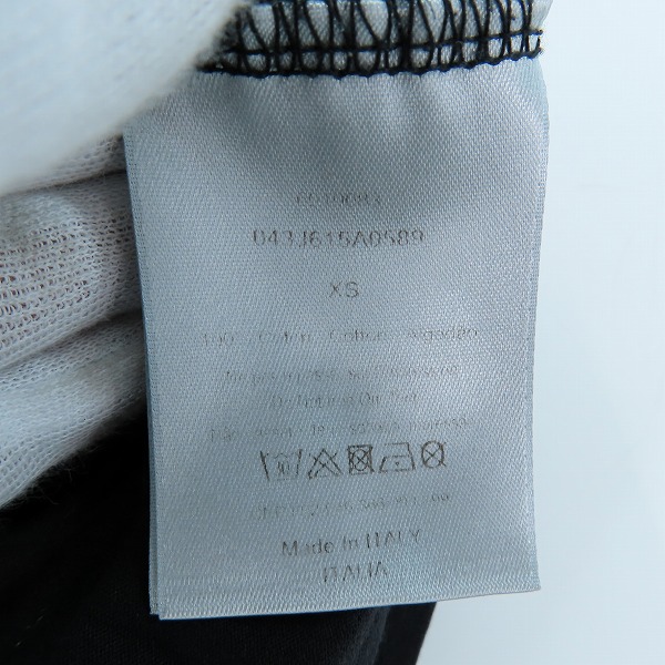 実際に弊社で買取させて頂いた【JPタグ】DIOR/ディオール 21SS ATELIER ロゴプリント 半袖 Tシャツ 043J615A0589/XSの画像 3枚目