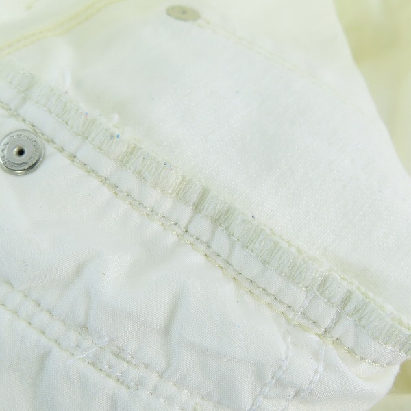 実際に弊社で買取させて頂いたApril77/エイプリル77 JOEY スキニーホワイトデニムパンツ/W34L34の画像 7枚目