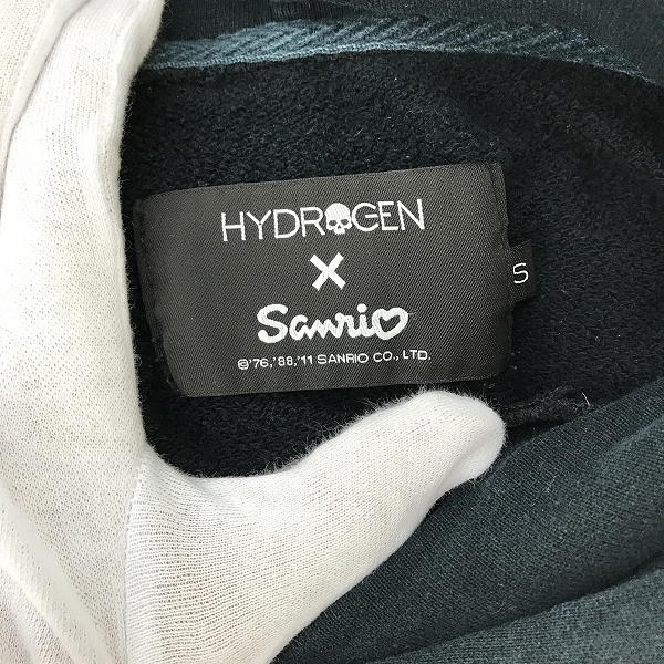 実際に弊社で買取させて頂いたHYDROGEN×Sanrio/ハイドロゲン×サンリオ MY MELODY/マイメロディ パーカー/Sの画像 2枚目
