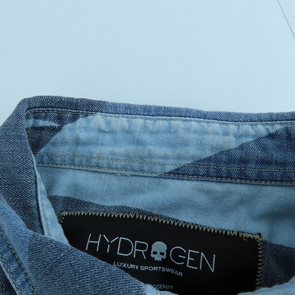 実際に弊社で買取させて頂いたHYDROGEN/ハイドロゲン 総柄 長袖シャツ 2点セットの画像 3枚目