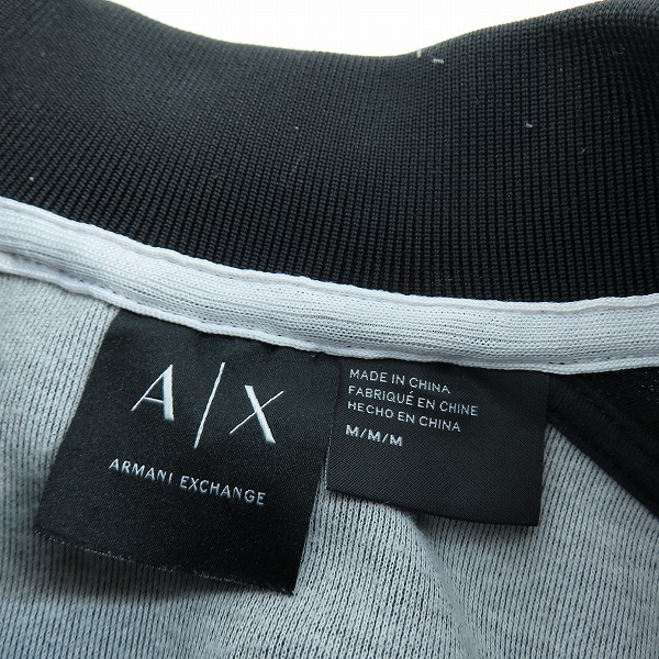 実際に弊社で買取させて頂いたARMANI EXCHANGE/アルマーニエクスチェンジ ジップアップ ブルゾン/Mの画像 2枚目