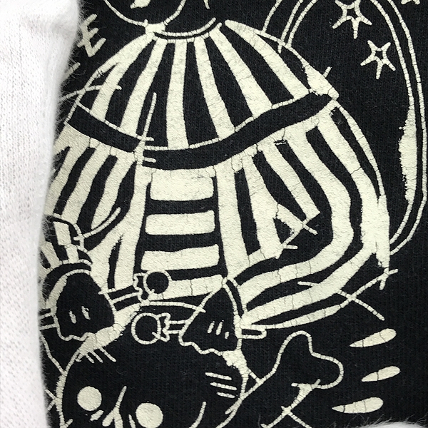 実際に弊社で買取させて頂いたCALEE/キャリー STEWARDS LANE くいだおれ人形 Tシャツ Lの画像 4枚目