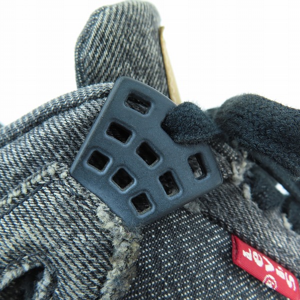 実際に弊社で買取させて頂いたNIKE×LEVIS/ナイキ×リーバイス AIR JORDAN 4 RETRO NRG エアジョーダン4 AO2571-001 26.5の画像 8枚目