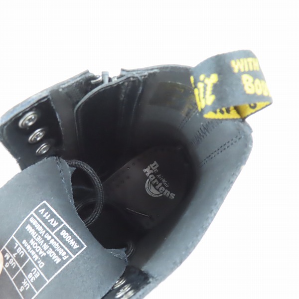 実際に弊社で買取させて頂いたDr.Martens/ドクターマーチン JADON PATENT 8ホール/厚底/サイドジップ/エナメル ブーツ UK5の画像 4枚目