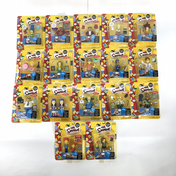 実際に弊社で買取させて頂いた【おまとめ/未開封】Playmates/プレイメイト The Simpsons/シンプソンズ フィギュア