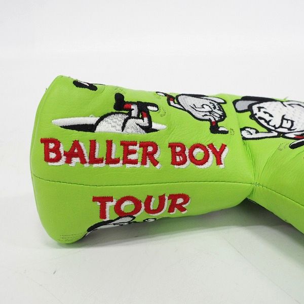 実際に弊社で買取させて頂いたScotty Cameron/スコッティキャメロン BALLER BOY FOR TOUR USE ONLY ボーラーボーイ/サークルT パター用ヘッドカバーの画像 2枚目