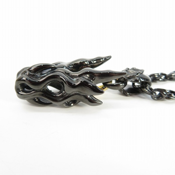 実際に弊社で買取させて頂いた【カスタム】Bloody Mary/ブラッディマリー GOD/ゴッド/神 ペンダント K18/ルビー クローリンクチェーン/ルテニウムコーティングの画像 2枚目