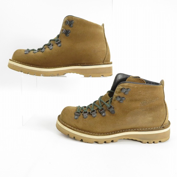 実際に弊社で買取させて頂いたDanner/ダナー MOUNTAIN LIGHT CRISTY TAN SUEDE GORE-TEX マウンテンライト タンスエード ブーツ 45500X/UK7.5の画像 3枚目