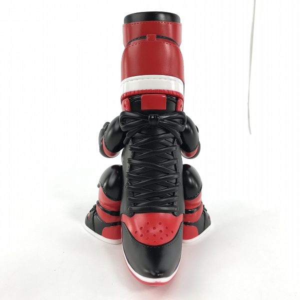 実際に弊社で買取させて頂いたTOKYOGUNS/トウキョウガンズ Kaijyu Sneaker head/怪獣スニーカーヘッド SNKRDUNK Original Package ver. BRED ソフビの画像 3枚目