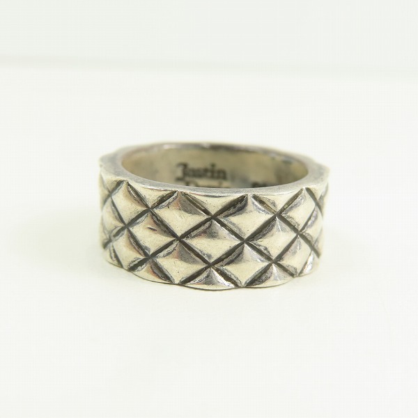 実際に弊社で買取させて頂いたJustin Davis/ジャスティンデイビス Zenith/ゼニス リング SRJ314/16.5-17号の画像 1枚目