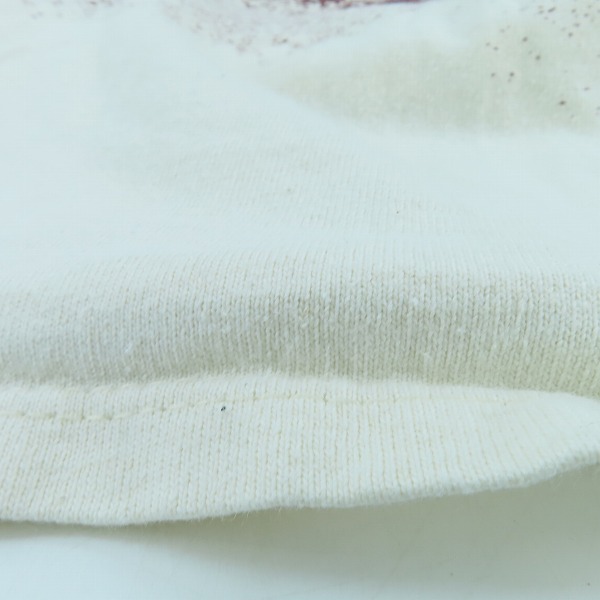 実際に弊社で買取させて頂いたChampion/チャンピオン 80S/Harvard vs YALE/ハーバード大学vs イエール大学 アメフト試合 Tシャツ XLの画像 7枚目