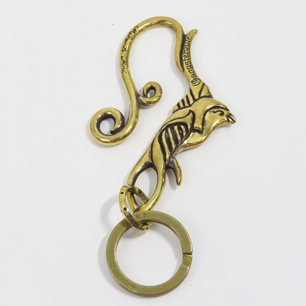 実際に弊社で買取させて頂いた（2）GANGSTERVILLE/ギャングスタービル × galcia/ガルシア スワローキーホルダー ブラスの画像 1枚目