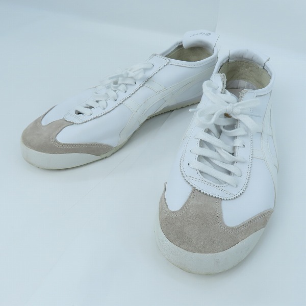 実際に弊社で買取させて頂いたOnitsuka Tiger/オニツカタイガー MEXICO 66/メキシコ レザースニーカー TH4J2L/29.0