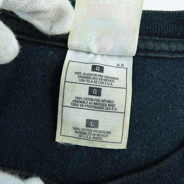 実際に弊社で買取させて頂いたMETALLICA/メタリカ PUSHEAD The Madly in Anger with the World Tour 2004/GODSMACK ヴィンテージ バンドTシャツ/Lの画像 3枚目