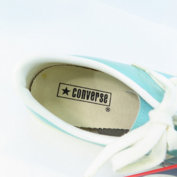 実際に弊社で買取させて頂いた【未使用】CONVERSE/コンバース JACK STAR OX/ジャックスター/SKYBLUE/WHITE/27の画像 4枚目
