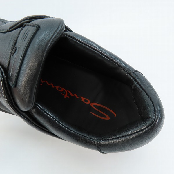 実際に弊社で買取させて頂いたSANTONI/サントーニ レザー ローカット スニーカー B72C/21245 6の画像 4枚目