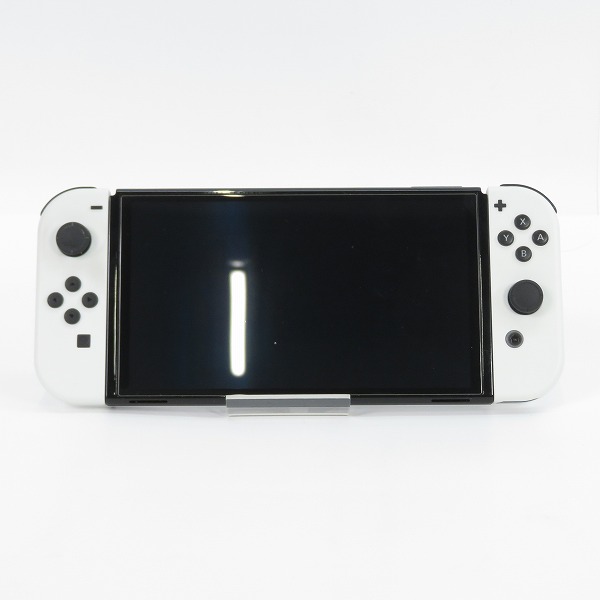 実際に弊社で買取させて頂いた任天堂 Nintendo Switch/ニンテンドースイッチ 有機ELモデル ホワイト 本体 HEG-S-KAAAA【簡易動作確認済】の画像 2枚目