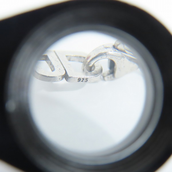 実際に弊社で買取させて頂いたJustin Davis/ジャスティンデイビス TINY ONYX chain タイニー オニキス チェーンネックレス SNJ330の画像 2枚目