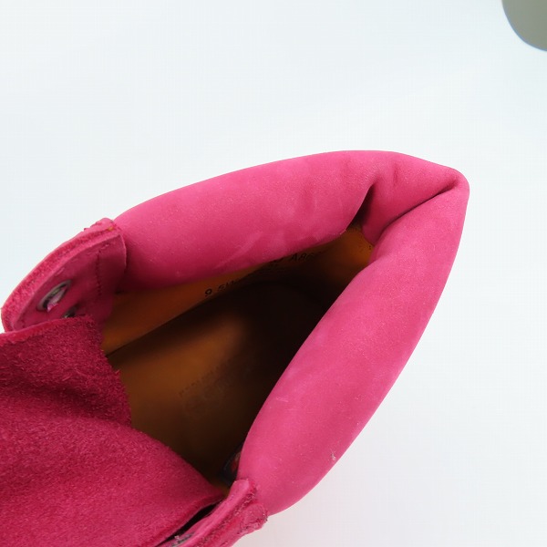 実際に弊社で買取させて頂いたTimberland/ティンバーランド 6INCH PREMIUM BOOTS W/L 50th EDITION MEDIUM RED NUBUCK ブーツ/TB 0A5VHD A46/9.5の画像 4枚目