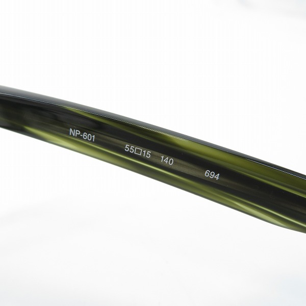 実際に弊社で買取させて頂いた999.9/フォーナインズ メガネフレーム/アイウェア NP-601の画像 3枚目