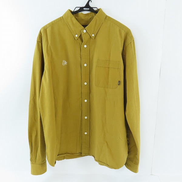 実際に弊社で買取させて頂いたCALEE/キャリー コットン 長袖 ボタンダウンシャツ/XL