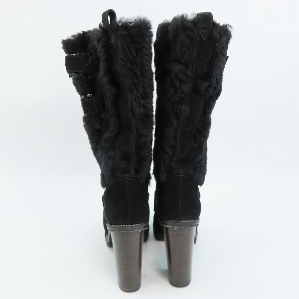 実際に弊社で買取させて頂いたTOD'S/トッズ ムートン/スエード ロングブーツ 37の画像 1枚目