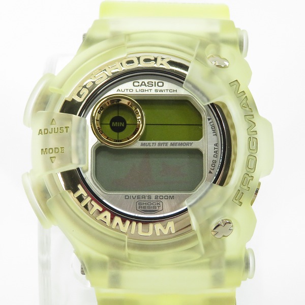 実際に弊社で買取させて頂いたG-SHOCK/Gショック FROGMAN/フロッグマン W.C.C.S 99年 サンゴ礁 DW-9901WC-9T【動作未確認】