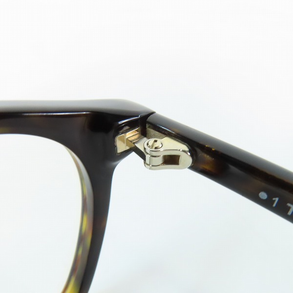 実際に弊社で買取させて頂いたTOM FORD/トムフォード 日本企画モデル ウエリントン型 アイウエア/メガネフレーム TF5858-D-B 052の画像 4枚目