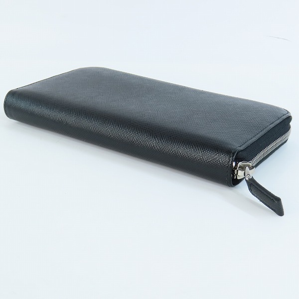 実際に弊社で買取させて頂いたPRADA/プラダ サフィアーノ ラウンドジップウォレット 長財布 2ML317の画像 2枚目
