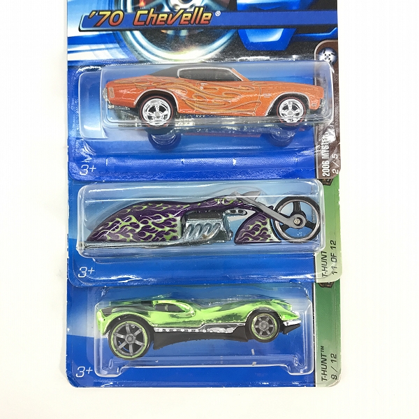 実際に弊社で買取させて頂いた【未開封】Hot Wheels/ホットウィール  TREASURE HUNT/トレジャーハント 2006 Mystery Car CHEVELLE/CUL8R 他 3点セットの画像 2枚目
