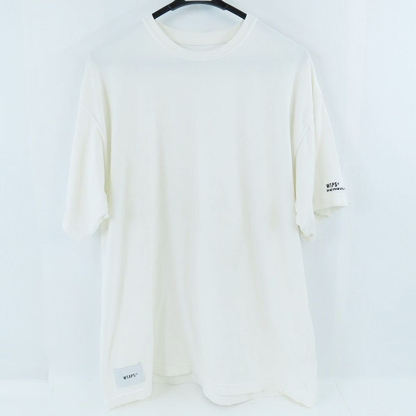 実際に弊社で買取させて頂いたWTAPS/ダブルタップス 23SS DESIGN 06/SS/CTPL 袖ロゴ刺繍 半袖Tシャツ GPS 231ATDT-CSM34/4