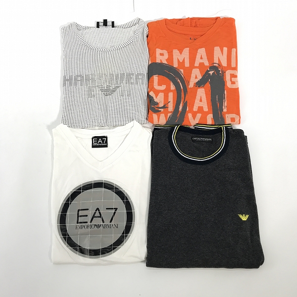 実際に弊社で買取させて頂いた【おまとめ】EMPORIO ARMANI/エンポリオアルマーニ ARMANI EXCHANGE/アルマーニエクスチェンジ EA7/イーエーセブン カットソー