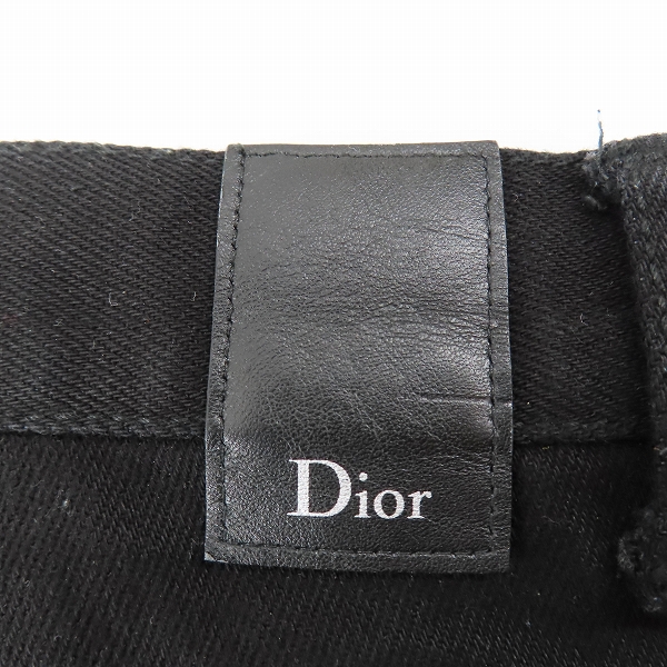 実際に弊社で買取させて頂いた【JPタグ】DIOR HOMME/ディオールオム アトリエライン SLIM17.5 デニムパンツ 833DS56A4209/30の画像 2枚目