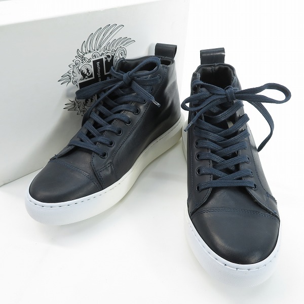 実際に弊社で買取させて頂いたbottega marchigiana/ボッテガマルキジャーナ レザー スニーカー/40