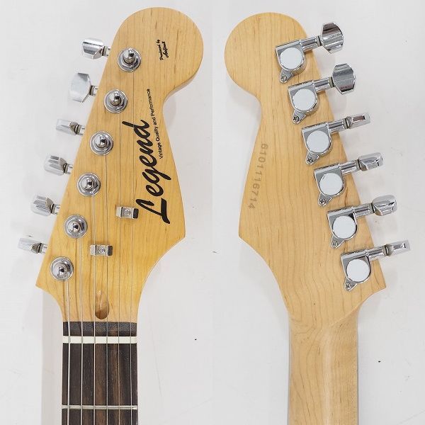 実際に弊社で買取させて頂いた★Legend/レジェンド LST-X ストラトキャスターType エレキギター ソフトケース付 の画像 3枚目