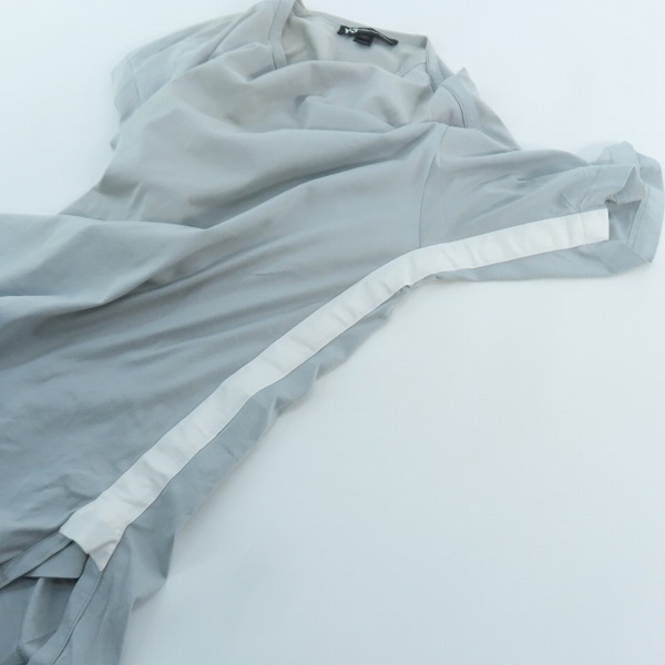 実際に弊社で買取させて頂いたY-3/ワイスリー ヨウジヤマモト×アディダス M 3 PARACHUTE SS TEE/サイドテープTシャツ DY7152/Sの画像 6枚目