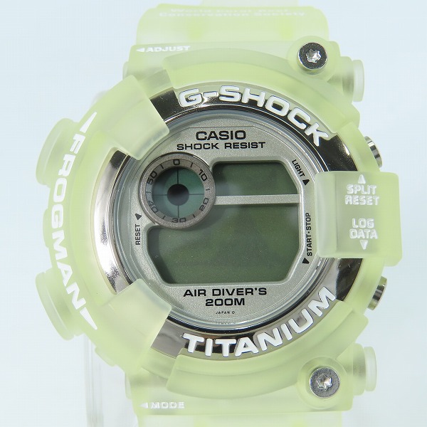 実際に弊社で買取させて頂いたG-SHOCK/Gショック W.C.C.S FROGMAN/フロッグマン ELマンタ腕時計 DW-8201WC-7T【動作未確認】