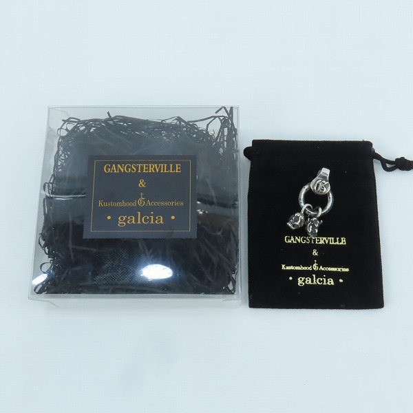 実際に弊社で買取させて頂いた(1)GANGSTERVILLE×Galcia/ギャングスタービル×ガルシア スカル＆デビル ペンダントトップの画像 7枚目