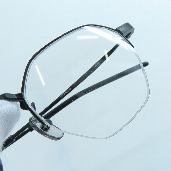 実際に弊社で買取させて頂いた999.9/フォーナインズ 眼鏡/メガネフレーム/アイウェア S-698Tの画像 7枚目