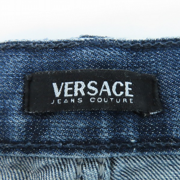 実際に弊社で買取させて頂いたVersace Jeans Couture/ヴェルサーチジーンズクチュール デニムパンツ ジーンズ インディゴの画像 2枚目