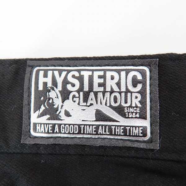 実際に弊社で買取させて頂いた【未使用】HYSTERIC GLAMOUR/ヒステリックグラマー スキニーパンツ 02181AP10/28の画像 2枚目