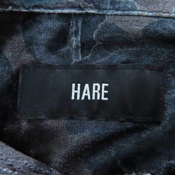 実際に弊社で買取させて頂いたHARE/ハレ 総柄 長袖シャツ HA020136TO/Fの画像 2枚目