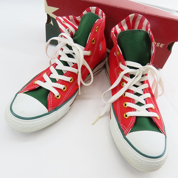 実際に弊社で買取させて頂いたCONVERSE/コンバース ALLSTAR CHRISTMAS HI！1R767/27.5
