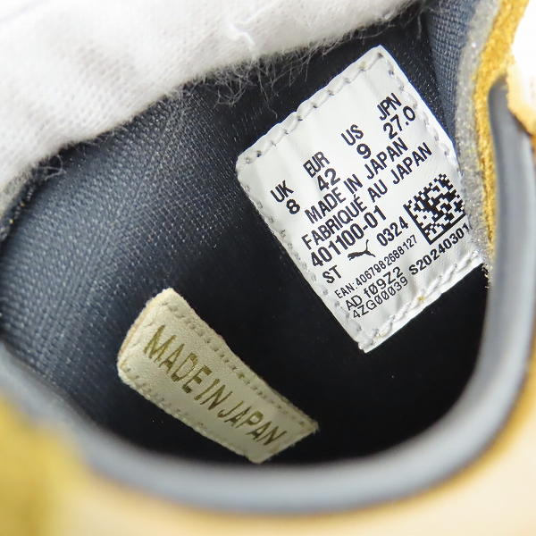 実際に弊社で買取させて頂いたSOMA×ATMOS×PUMA/ソーマ×アトモス×プーマ SUEDE VTG MIJ 401100-01/27の画像 5枚目