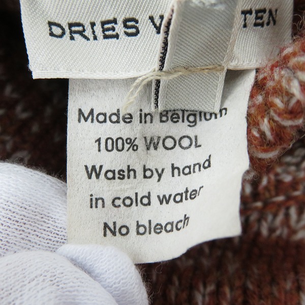 実際に弊社で買取させて頂いたDRIES VAN NOTEN/ドリスヴァンノッテン ニット/Lの画像 3枚目
