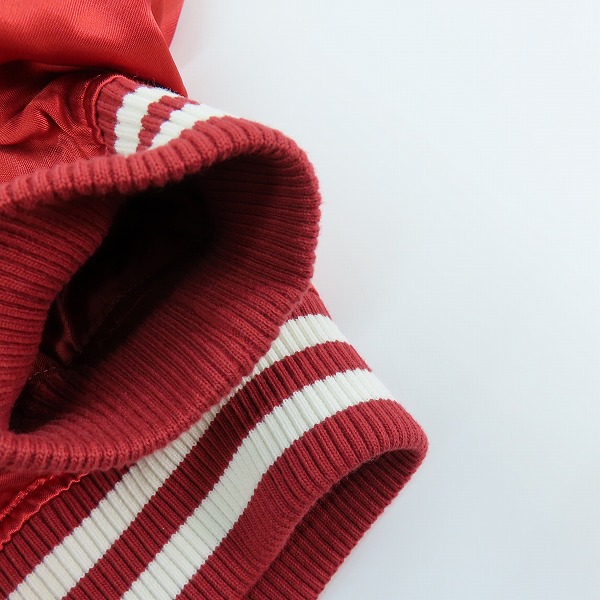 実際に弊社で買取させて頂いたHYSTERIC GLAMOUR/ヒステリックグラマー FUTURE DAYS刺繍 スカジャン 01241AB03/Mの画像 7枚目