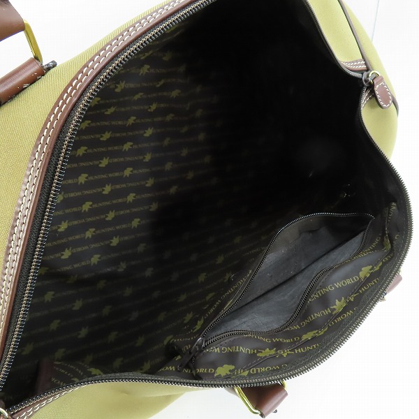 実際に弊社で買取させて頂いたHUNTING WORLD/ハンティングワールド サファリトゥデイ ボストンバッグ の画像 3枚目